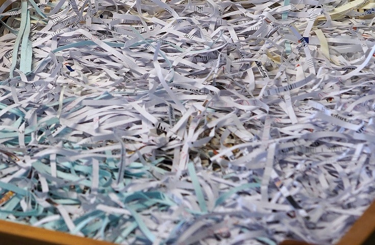 Shredded Paper