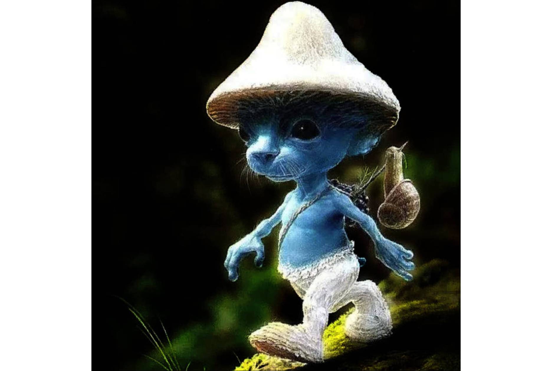 Smurf Cat