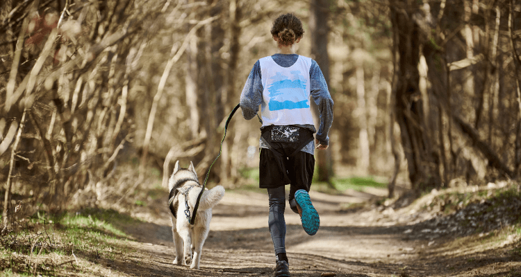 Jogging with Dog